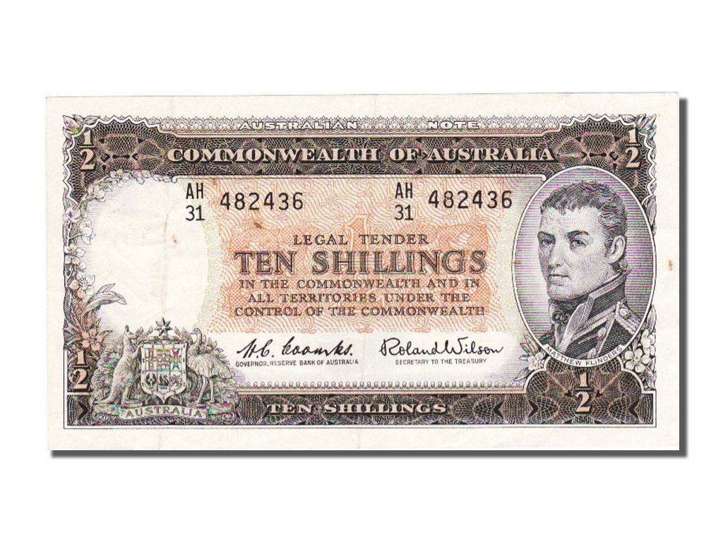 [#56094] Banknote, Australia, 10 Shillings, AU(55-58)