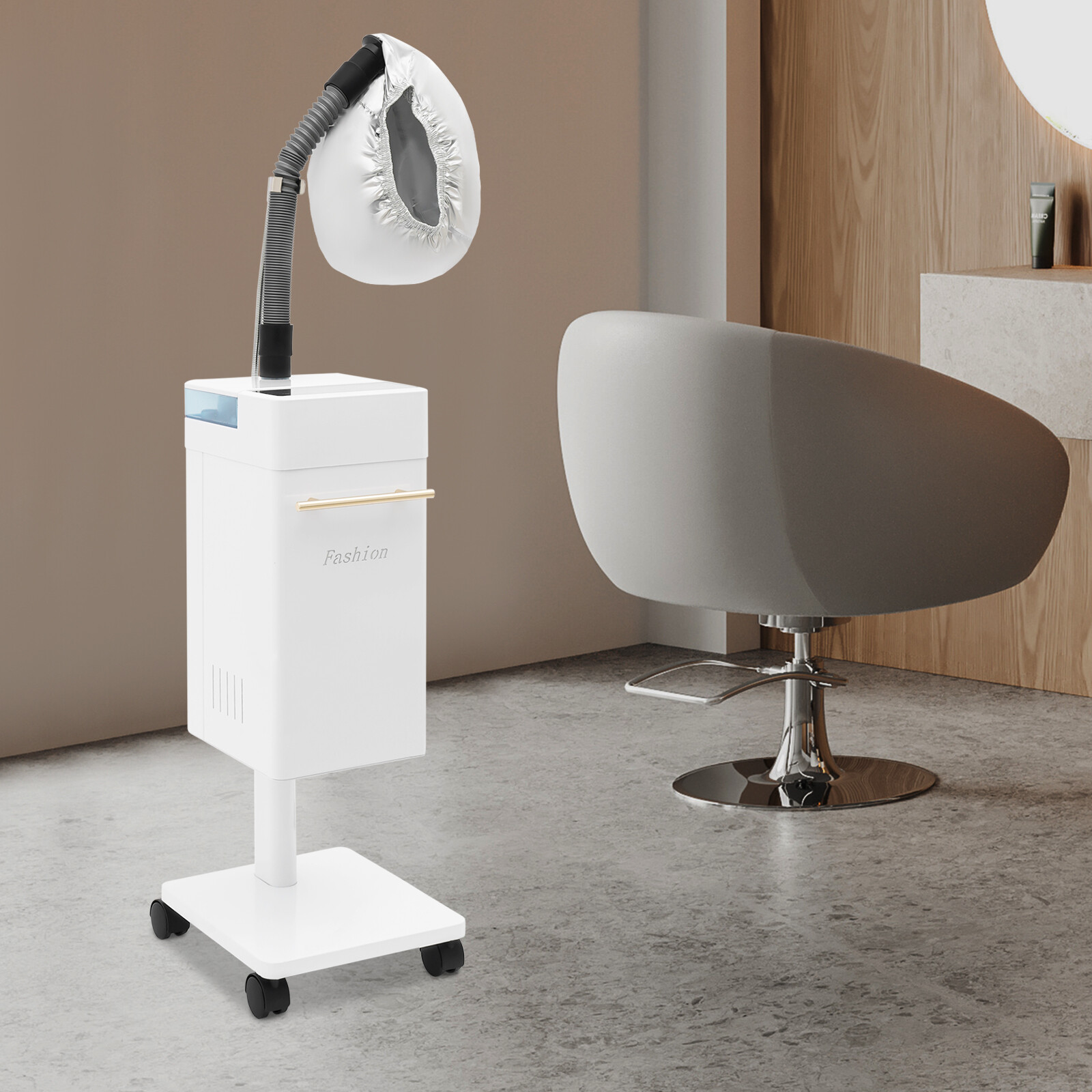 Professional Standing Nano Hair Steamer, Multi-function Hair Care Equipment 110V