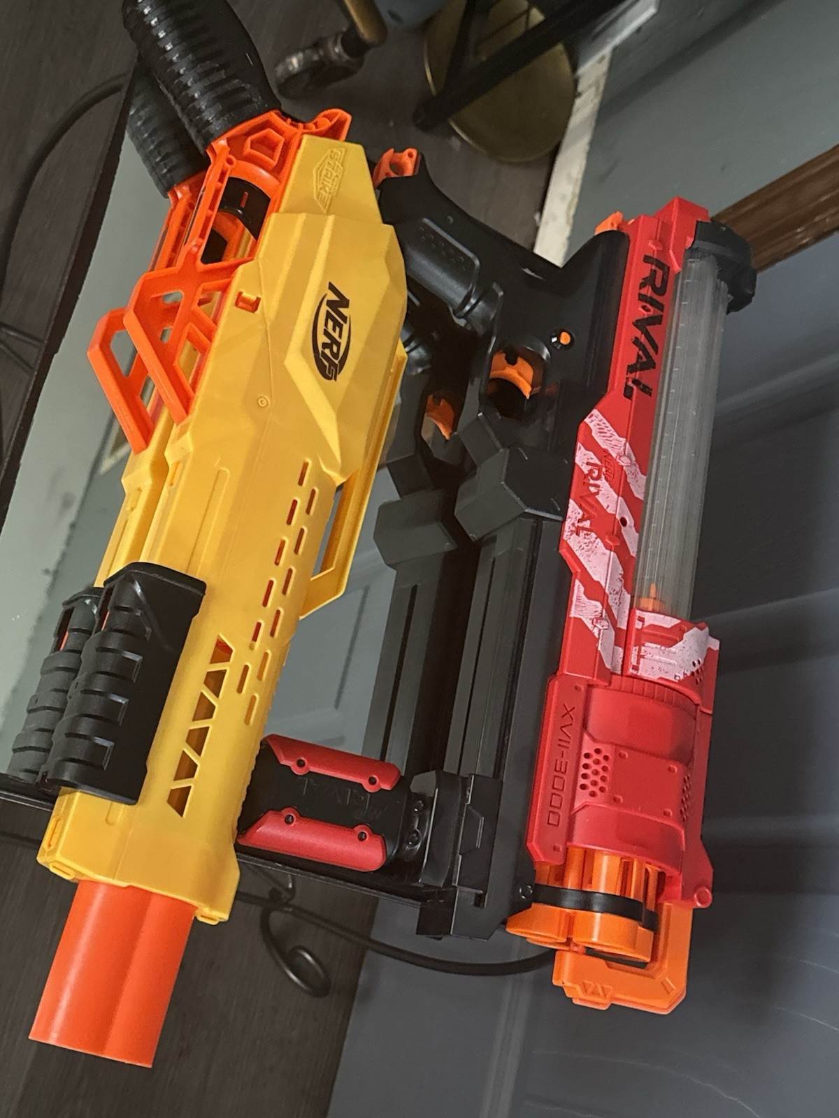 NERF Rival XVIII-3000 Dart Blaster Yellow and Red for Ages 8-16 Years