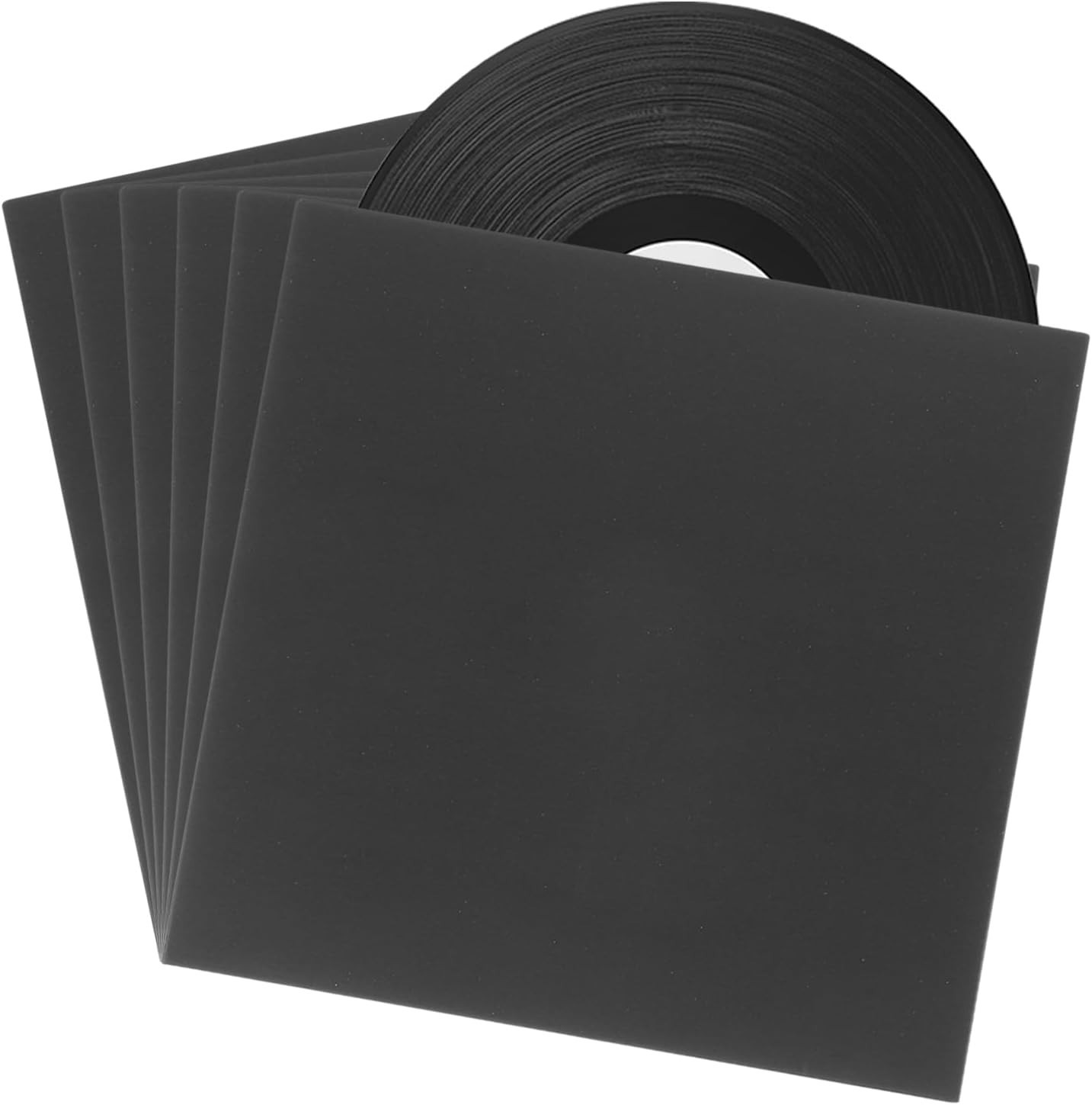 sourcing map 10 Pcs 10" Vinyl Record Jackets,Kraft Paper Vinyl Outer Sleeves