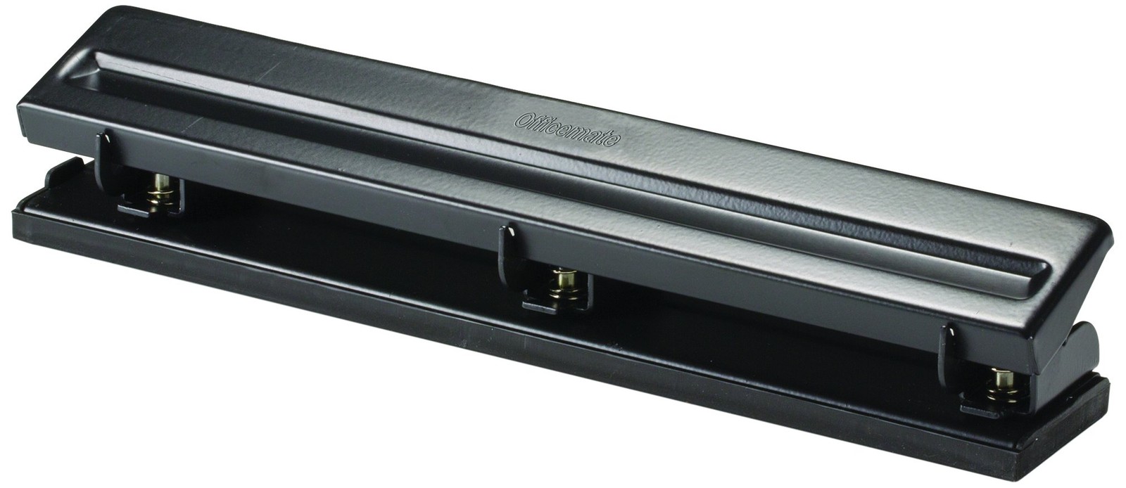 Standard 3 Hole Punch with 8 Capacity, Black (90099)