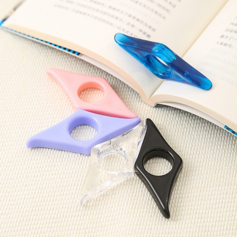 Fashion Convenient Durable Creative Thumb Book Support Book Page Holder Bookmark