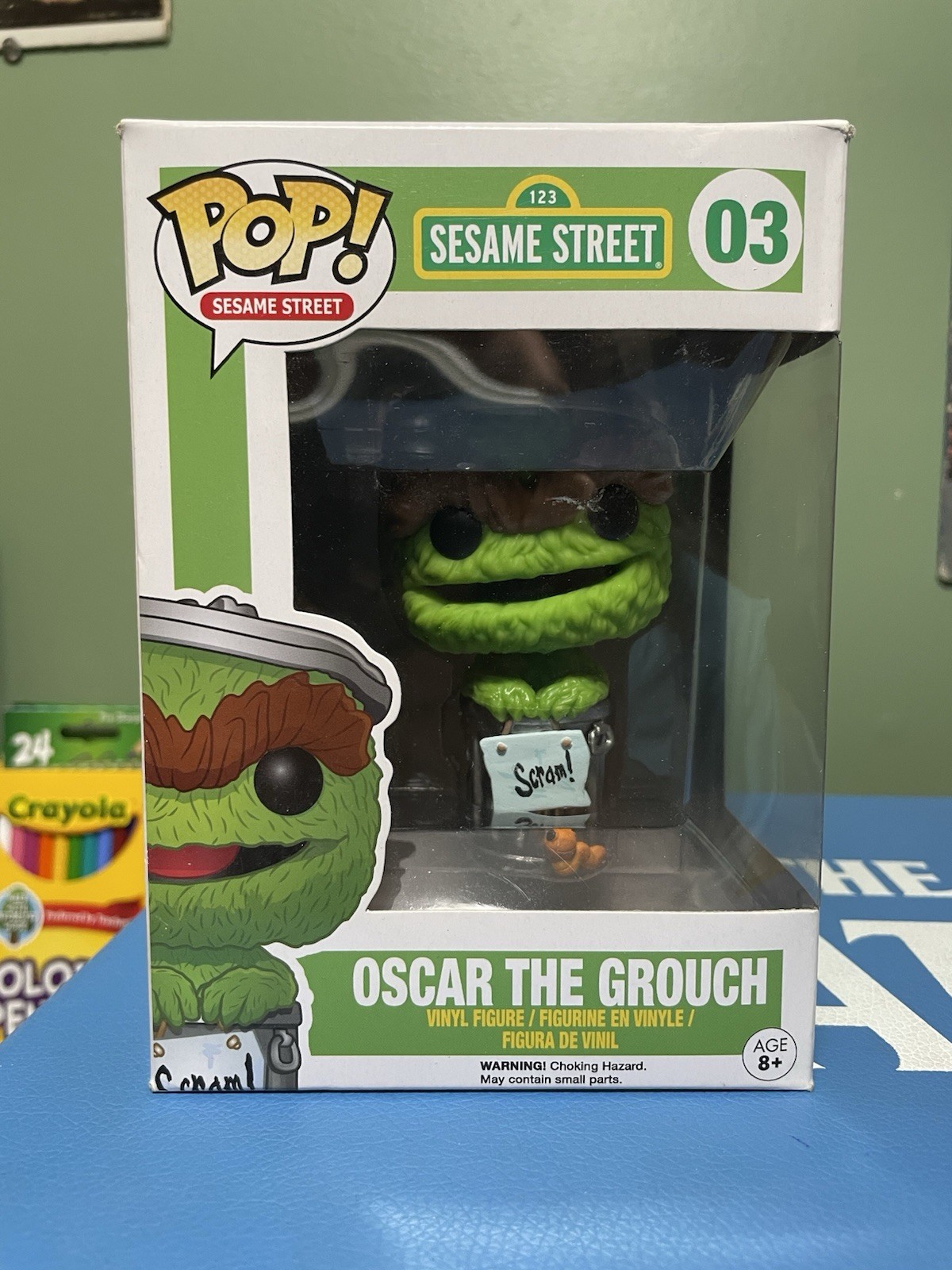 Funko Pop: Sesame Street - Oscar the Grouch #03 w/ Protector