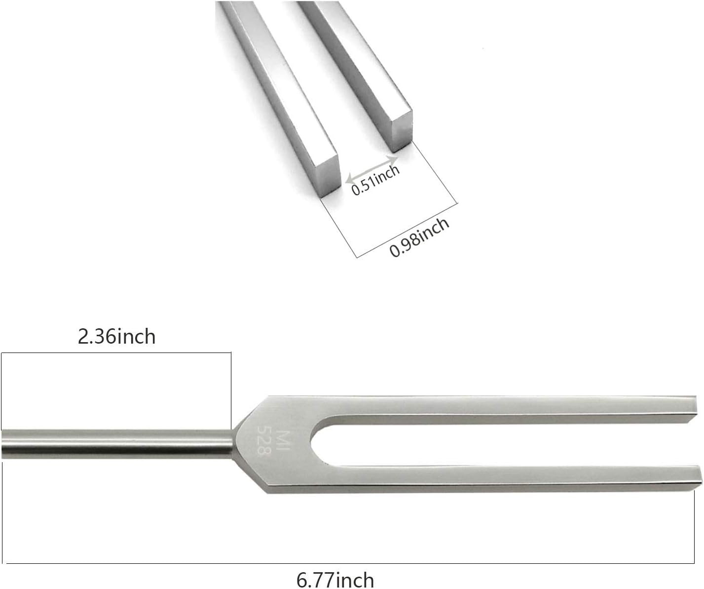 528 Hz Tuning Fork Tools Sound Healing Chakra Tuning Fork Solfeggio Energy Tu...