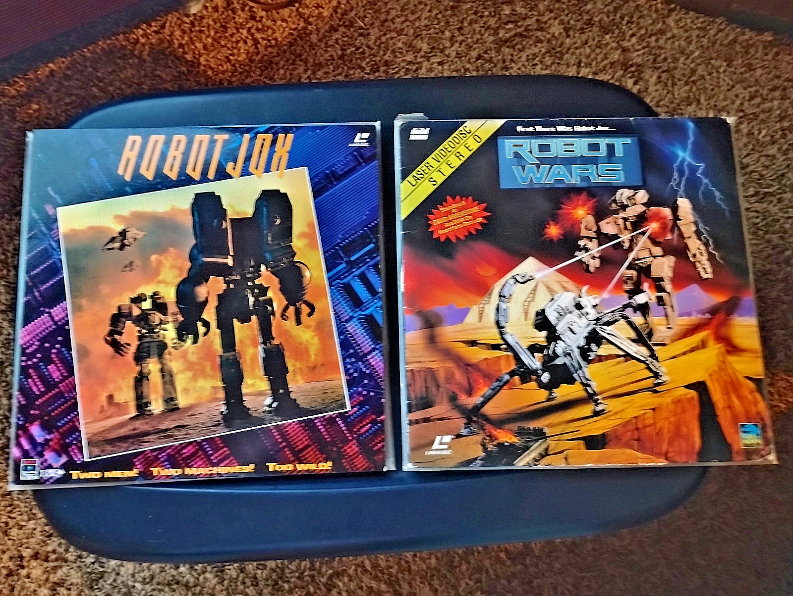 ~OBO~ ROBOT JOX + ROBOT WARS - LaserDisc - NM Disc