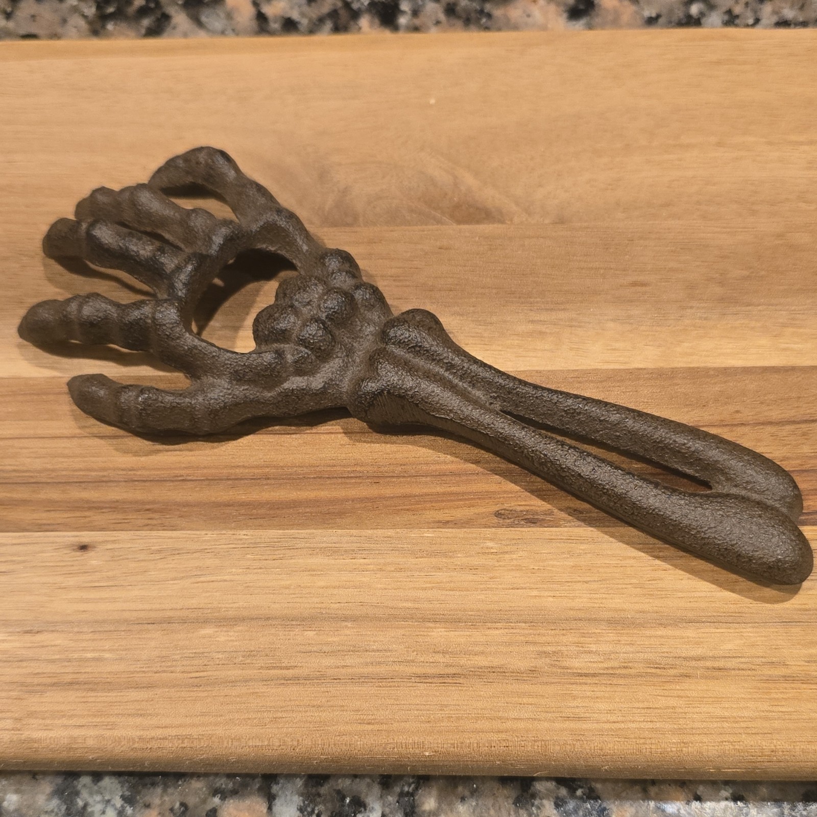 Skeleton Hand Cast Iron Beer Bottle Opener  Bar Tool 