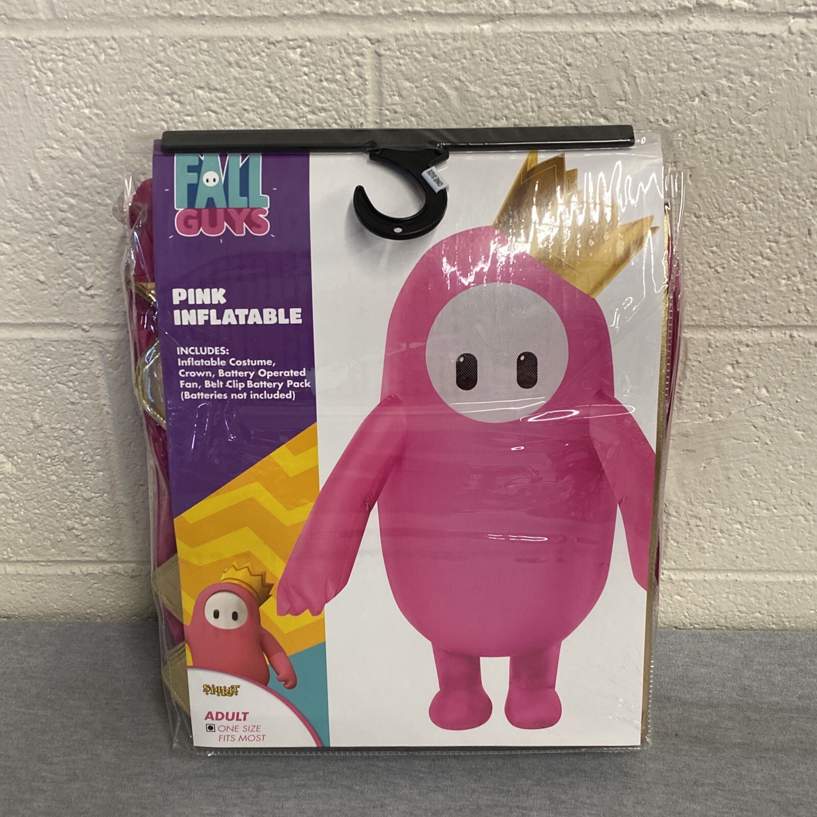 Fall Guys Pink Inflatable Halloween Costume Adult