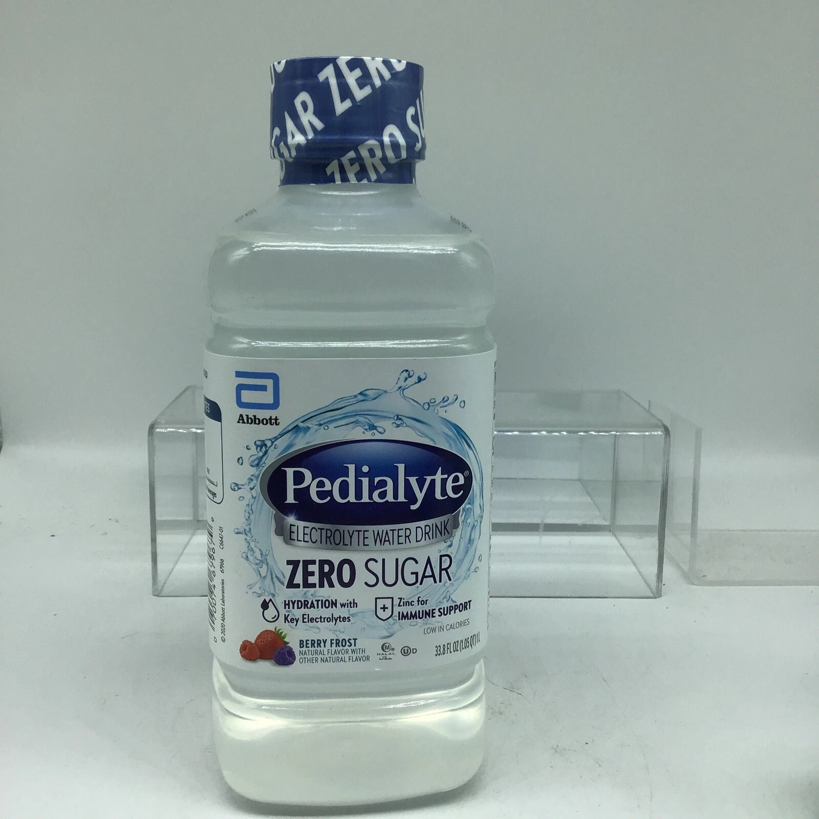Pedialyte Zero Sugar Berry Frost 33.81 Oz