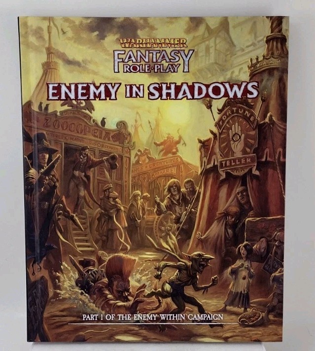 Warhammer Fantasy RPG - Enemy in Shadows Cubicle 7 Enemy Within Campaign Part 1
