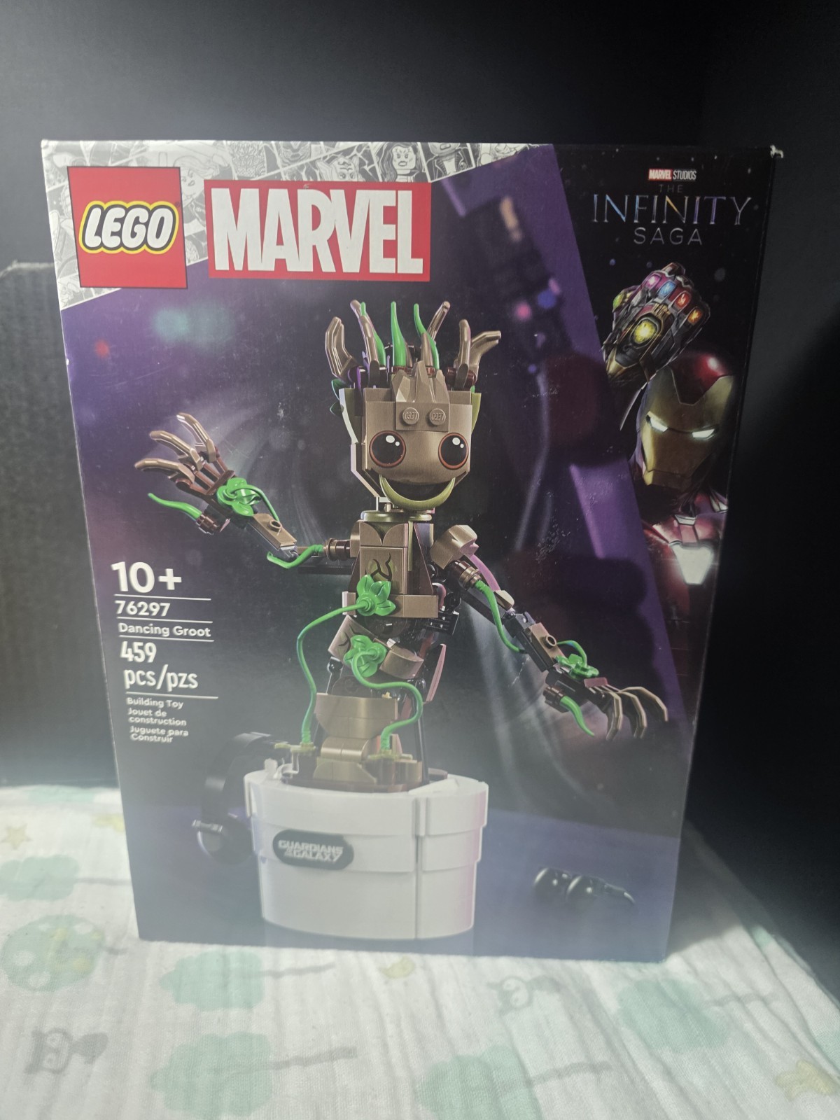 LEGO MARVEL 76297 Dancing Groot - 459 pcs brand new in box 