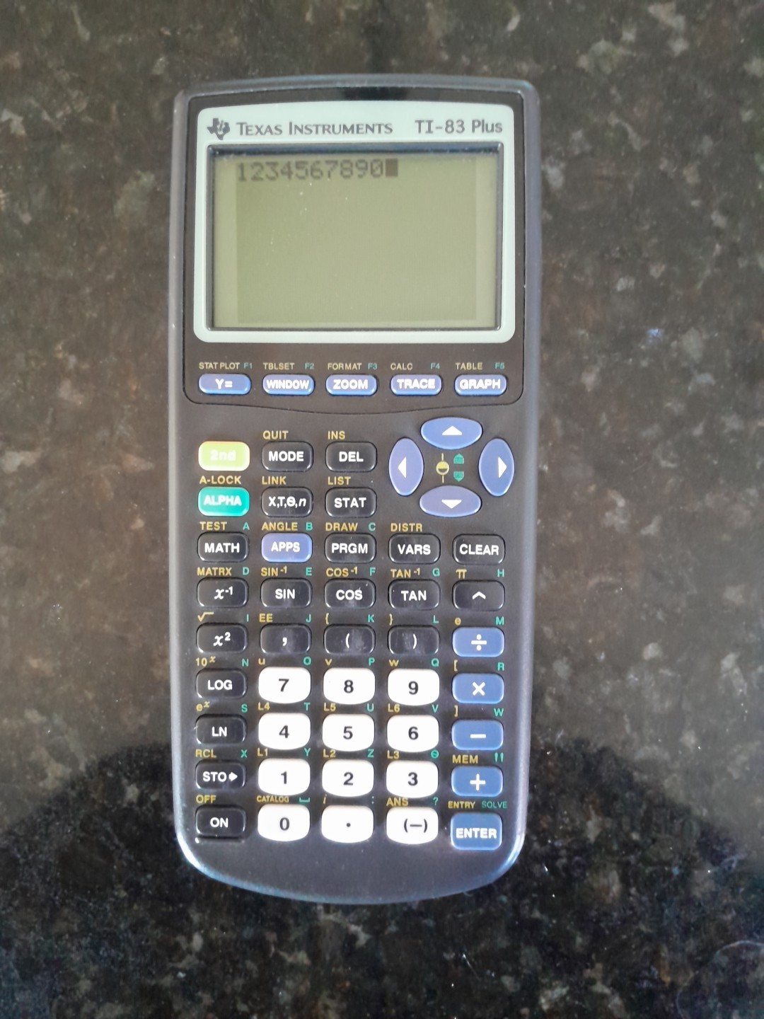 Texas Instruments TI-83 Plus TESTED USB Scientific Graphing Calculator w Cover