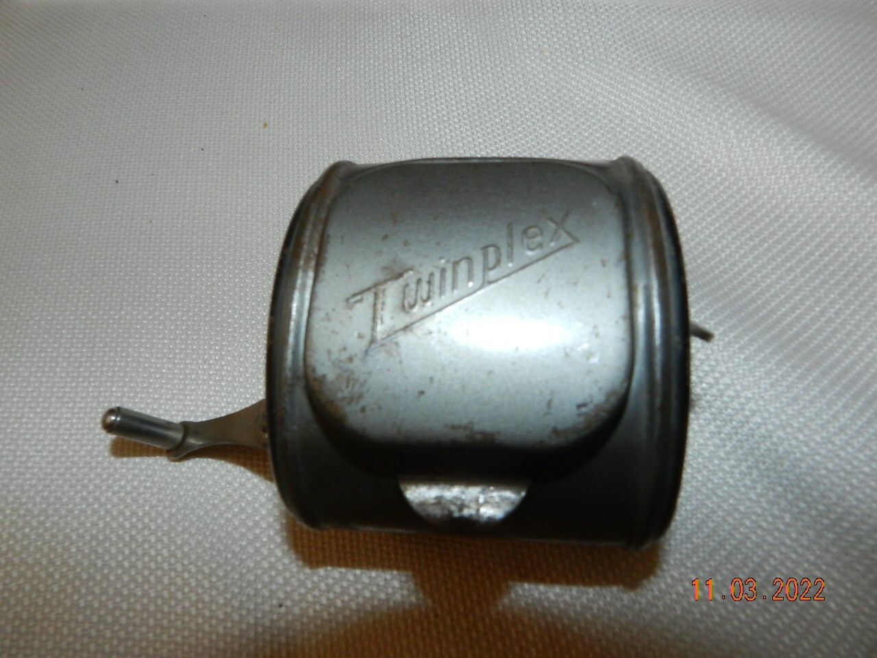 Twinplex Antique Razor Sharpening Machine 1920’s Made in USA   COLLECTABLES