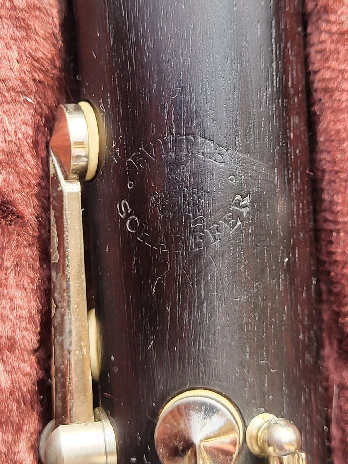 EVETTE & SCHAEFFER (= R13) BUFFET CRAMPON CLARINET/CLARINET OVERHAULED (= R13