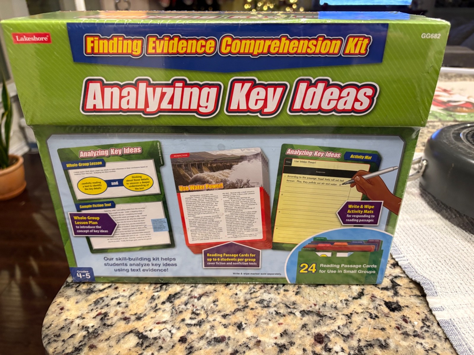 Lakeshore Finding Evidence Home School Kit Analyzing Key Ideas Grades 4-5