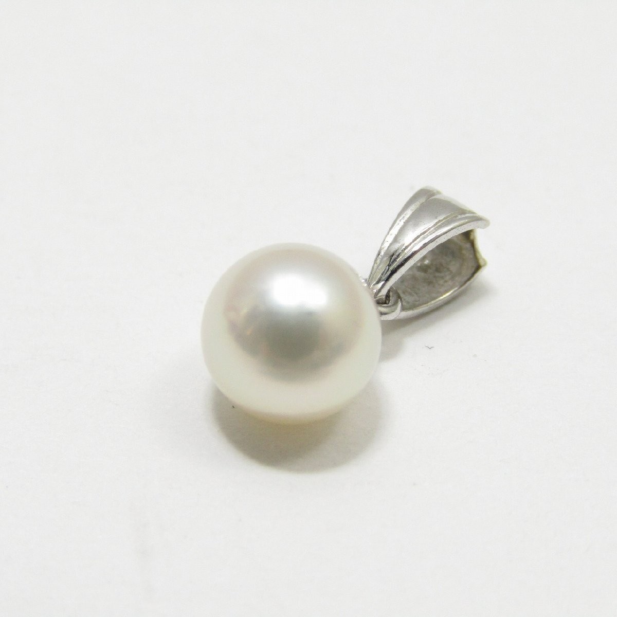 TASAKI Pendant Top Pearl Approximately 6.96mm K14WG 14K Approximately 0.8g