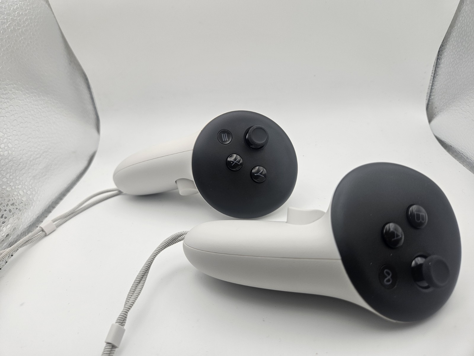 Meta Quest 3 Controller Pair Left and Right WORKING White