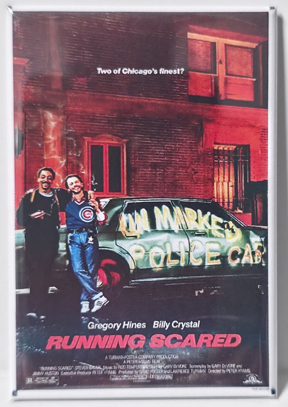 Running Scared MAGNET 2"x3" Fridge Locker Poster Movie Vintage Retro 80s 1