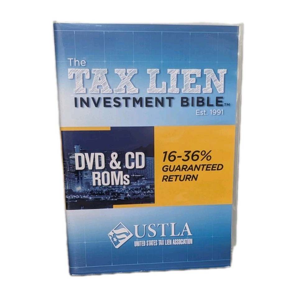 2020 UNITED STATES USTLA TAX LIEN INVESTMENT BIBLE DVD & CD ROM 3 DISC SET