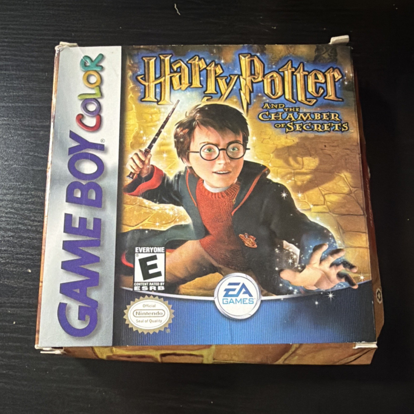 EA Games Harry Potter Chamber of Secrets Game Boy Color w/ Manual NTSC