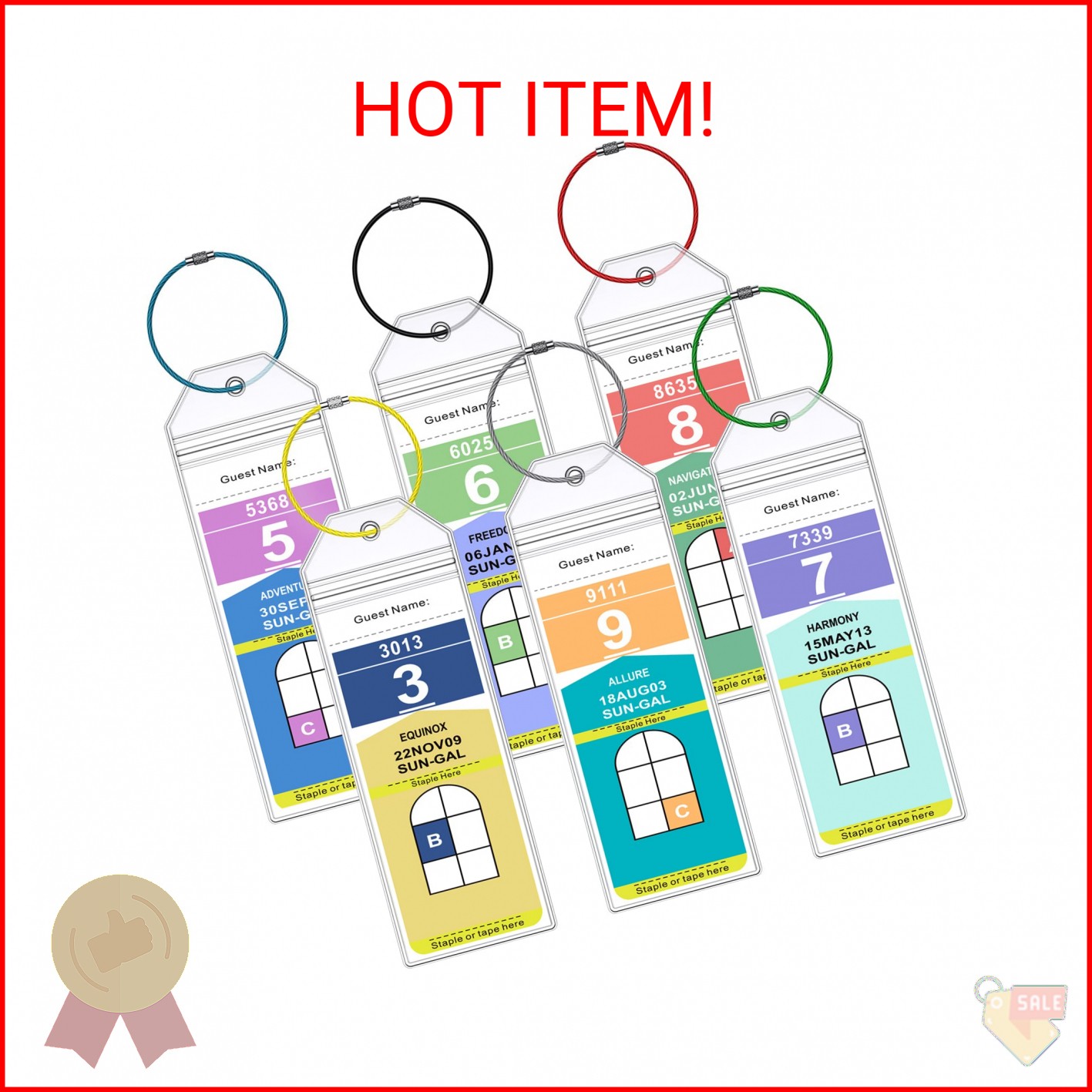 Cruise Luggage Tag Holder …