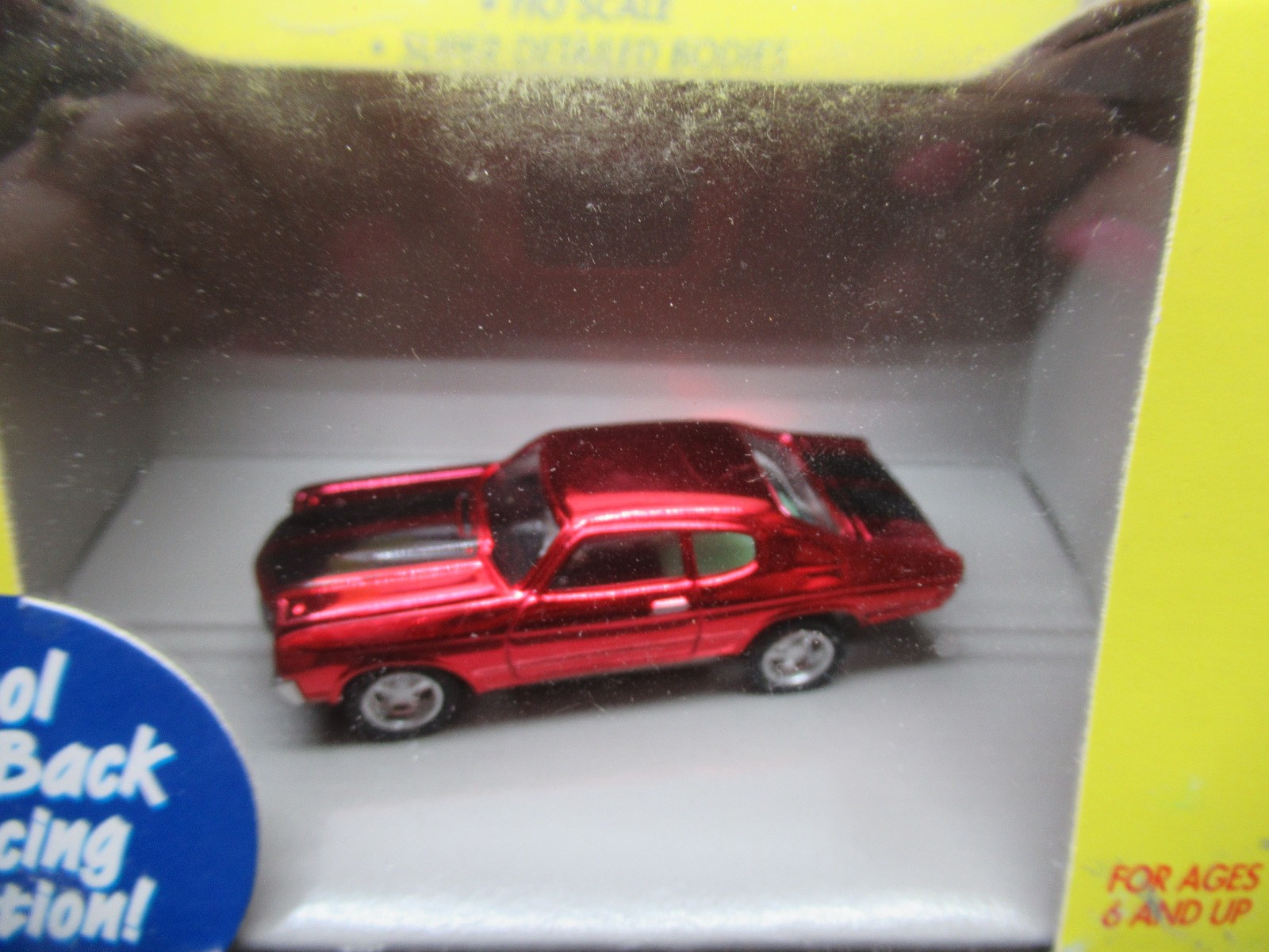 "NEW" OS JL RED CHROME CHEVELLE PULLBACK T JET CAR HO