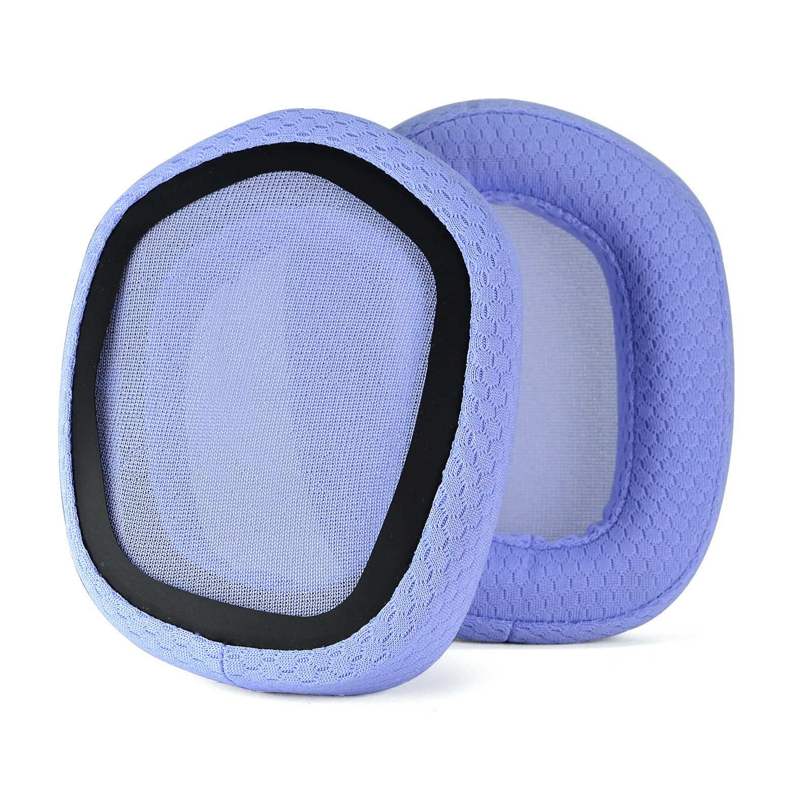 1Pair Purple Mesh Sponge Ear Pads Cushions Cover For Logitech G335 Headphone y