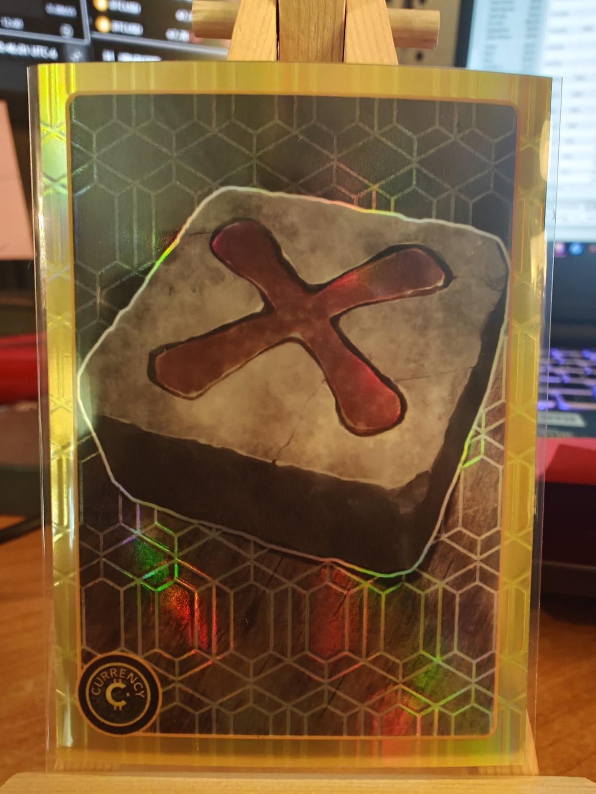 2025 Cardsmiths Currency Series 5  #15 Katanga Cross - Citrine  1/ 40