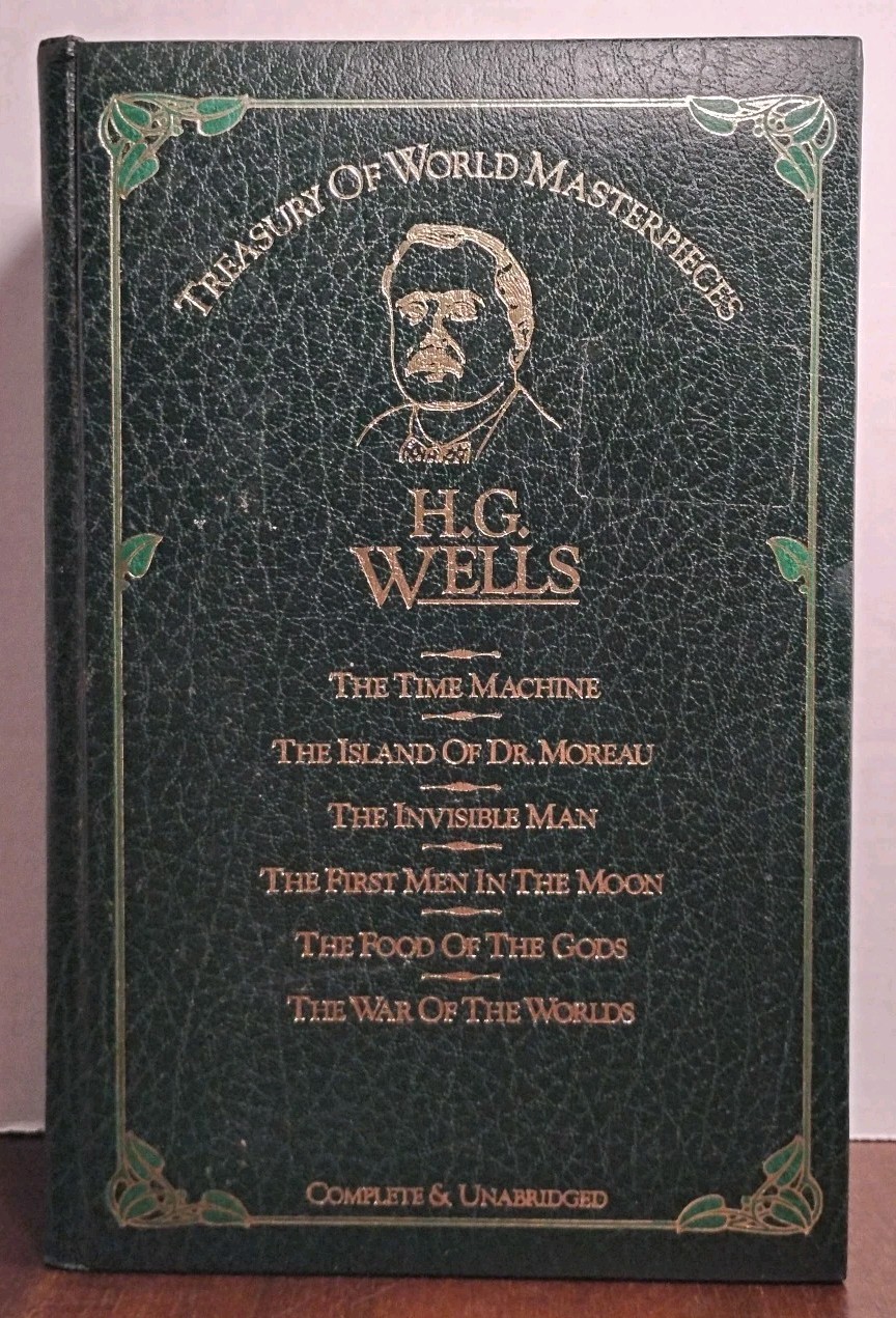 H. G. Wells : Treasury of World Masterpieces - Deluxe Bonded Leather Edition