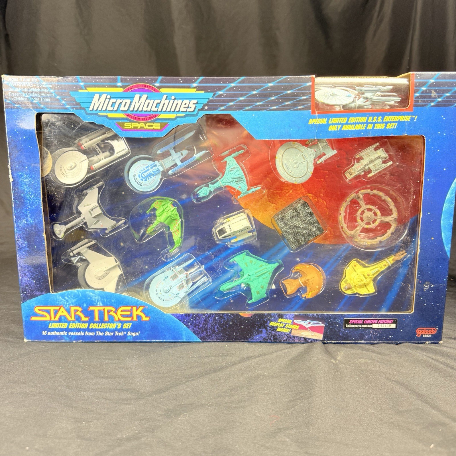 VINTAGE 1993 Star Trek Micro Machines Limited Edition Collectors Set Sealed Rare