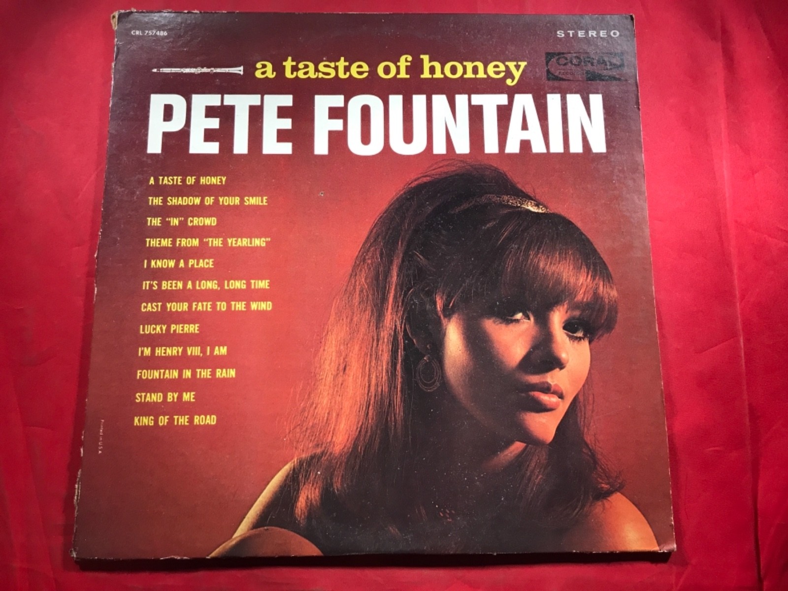 F1-40 PETE FOUNTAIN A Taste Of Honey - CRL 757486 - RECORD - JAZZ
