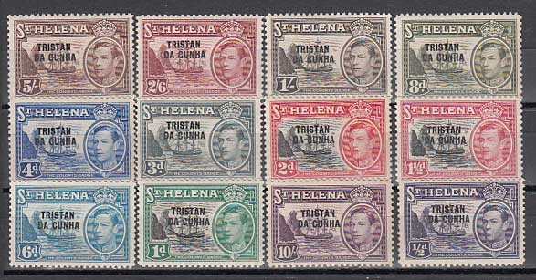 Tristan Da Cunha - Mail Yvert 1/12 * Mh