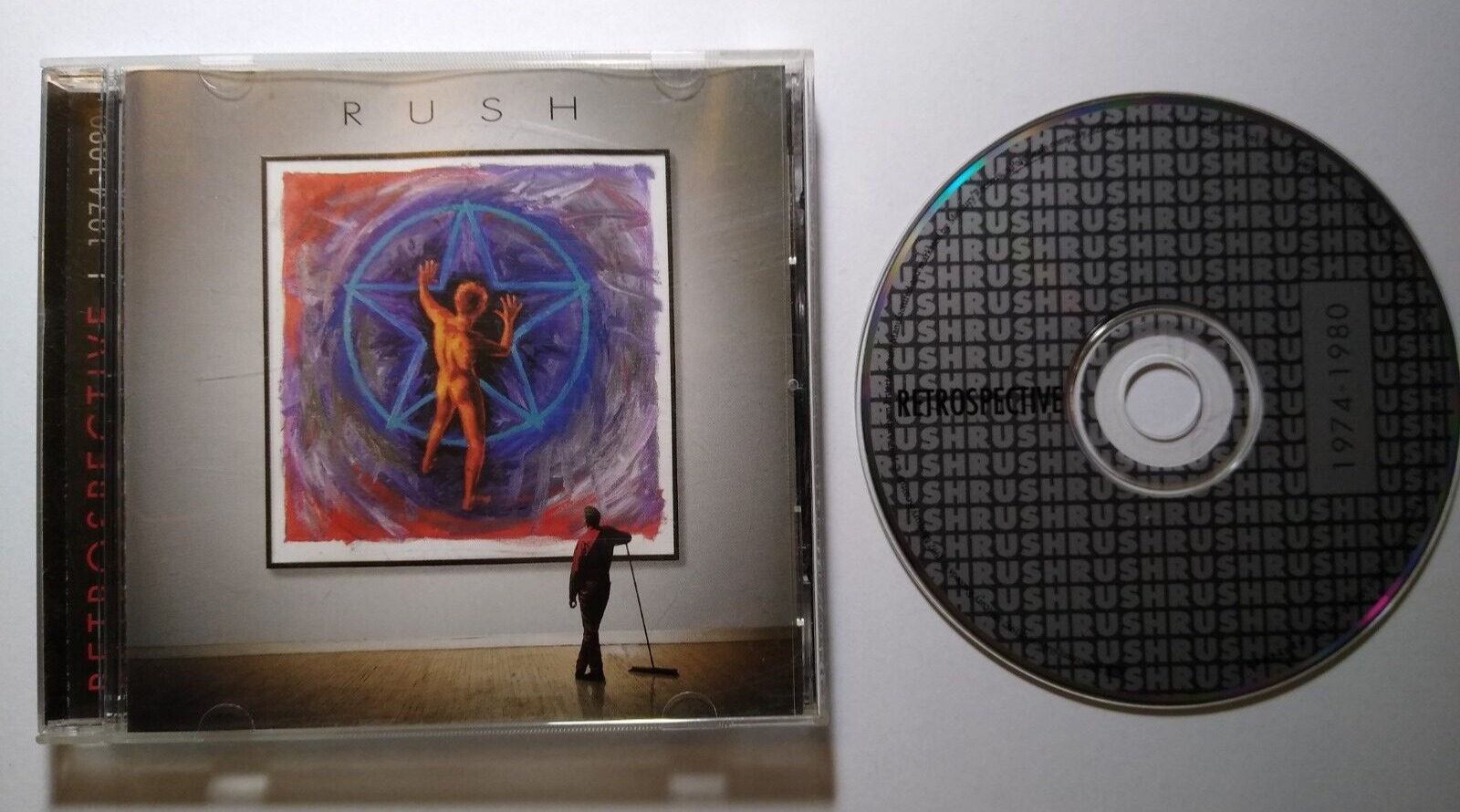 Rush Retrospective I 1974-1980 Audio CD Progressive Art Hard Rock Music Club Ed