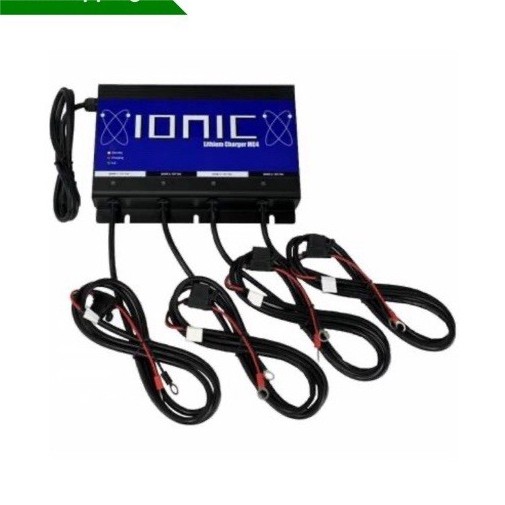 Ionic Lithium LiFePO4 12V 10A 4-Bank Mains Charger IONCH-12X4