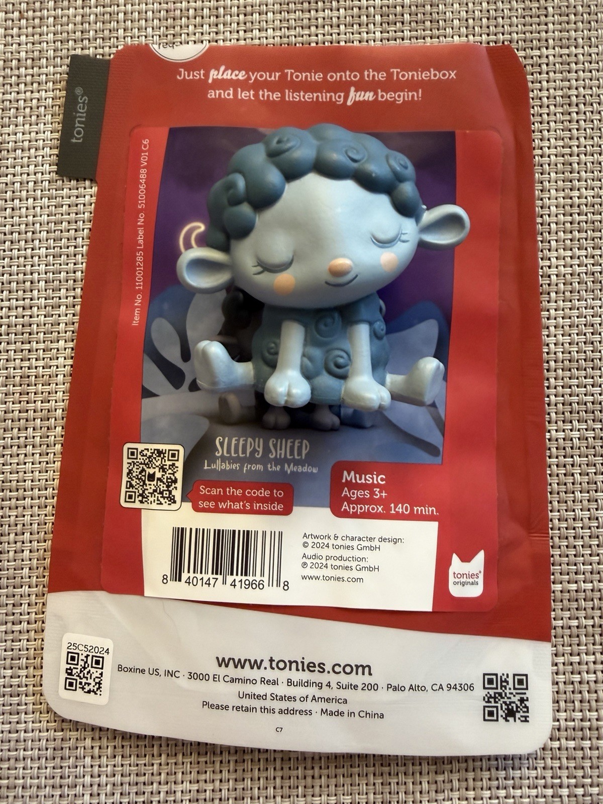 LIMITED EDITION Sleepy Sheep Lullabies From The Meadow Tonie US version 