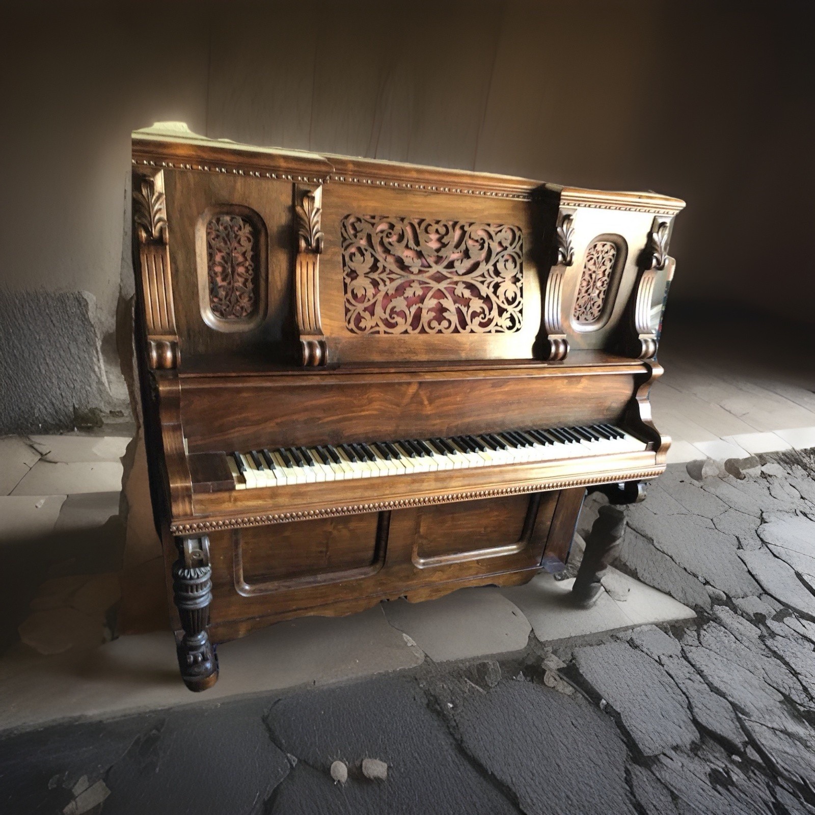 Mathushek Piano Antique Late 1800’s