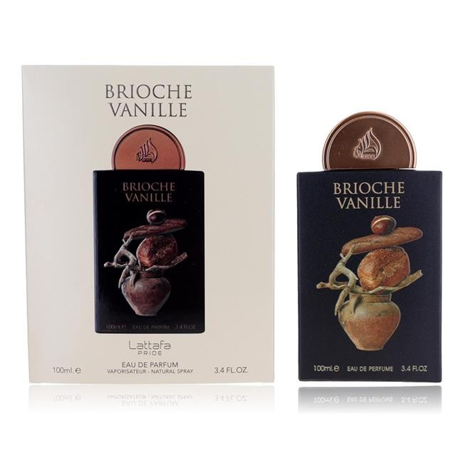 Lattafa bxlatt34s14 3.4 oz Brioche Vanille EDP Spray for Unisex