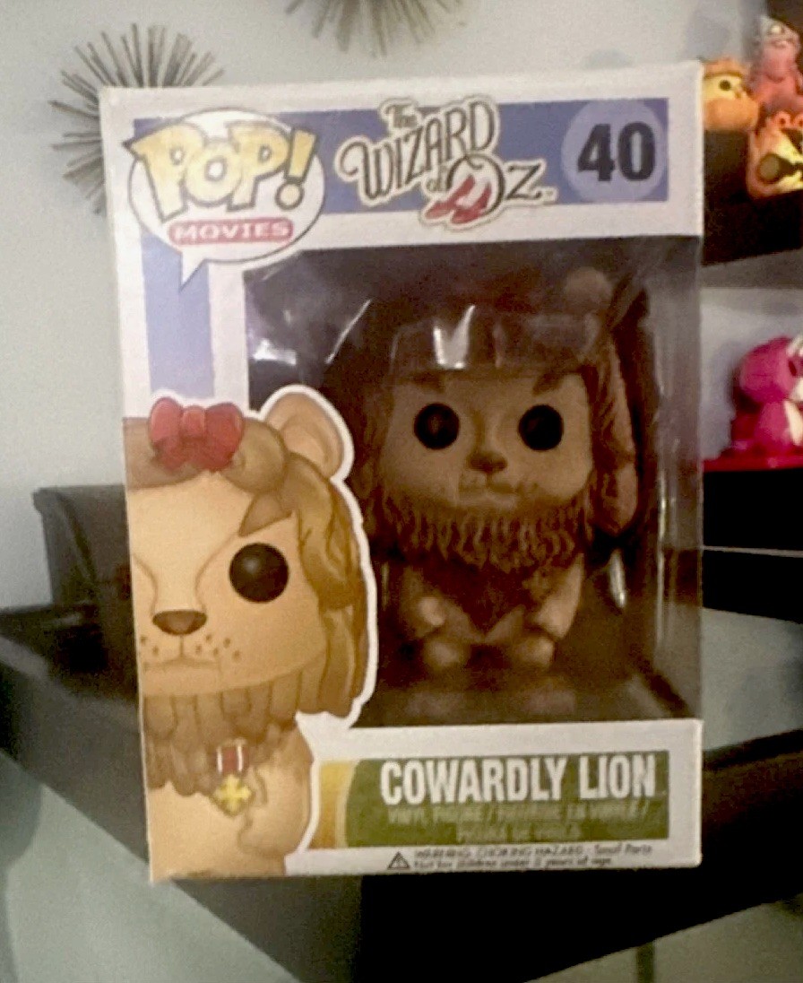 Funko Pop! Movies Cowardly Lion The Wizard of Oz #40 Vinyl Figure