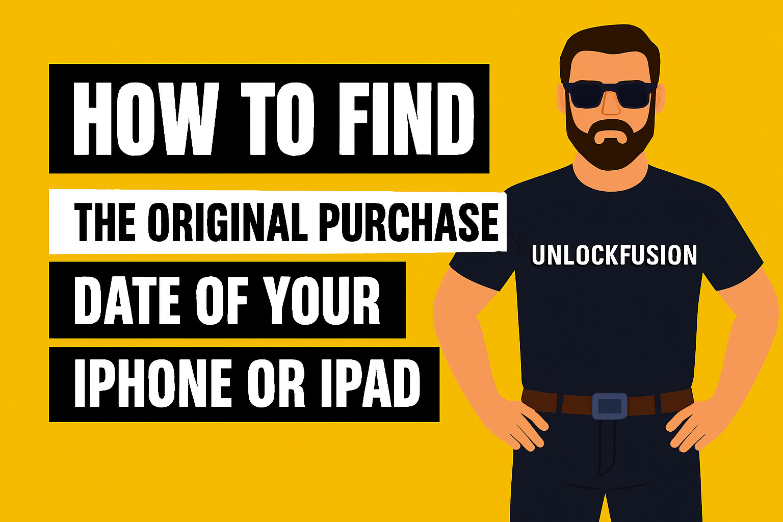 Purchase Date Check For iPhones, iPad, iWatch, All Versions by SERIAL or IMEI