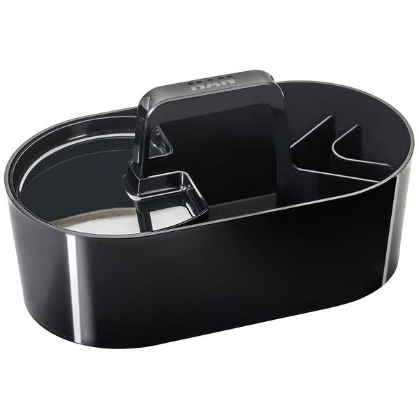 HAN 1200-13 LOFT Tabletop Organizer Black Number of Compartments: 4