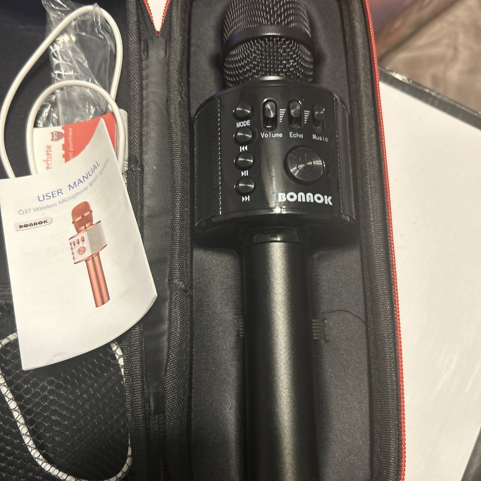 Wireless Bluetooth Karaoke Microphone