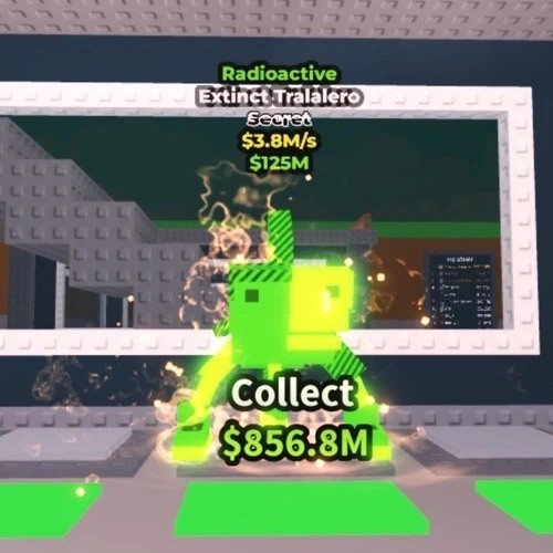 Brainrot • Secret • Extinct Tralalero ( Radioactive ☢️ )