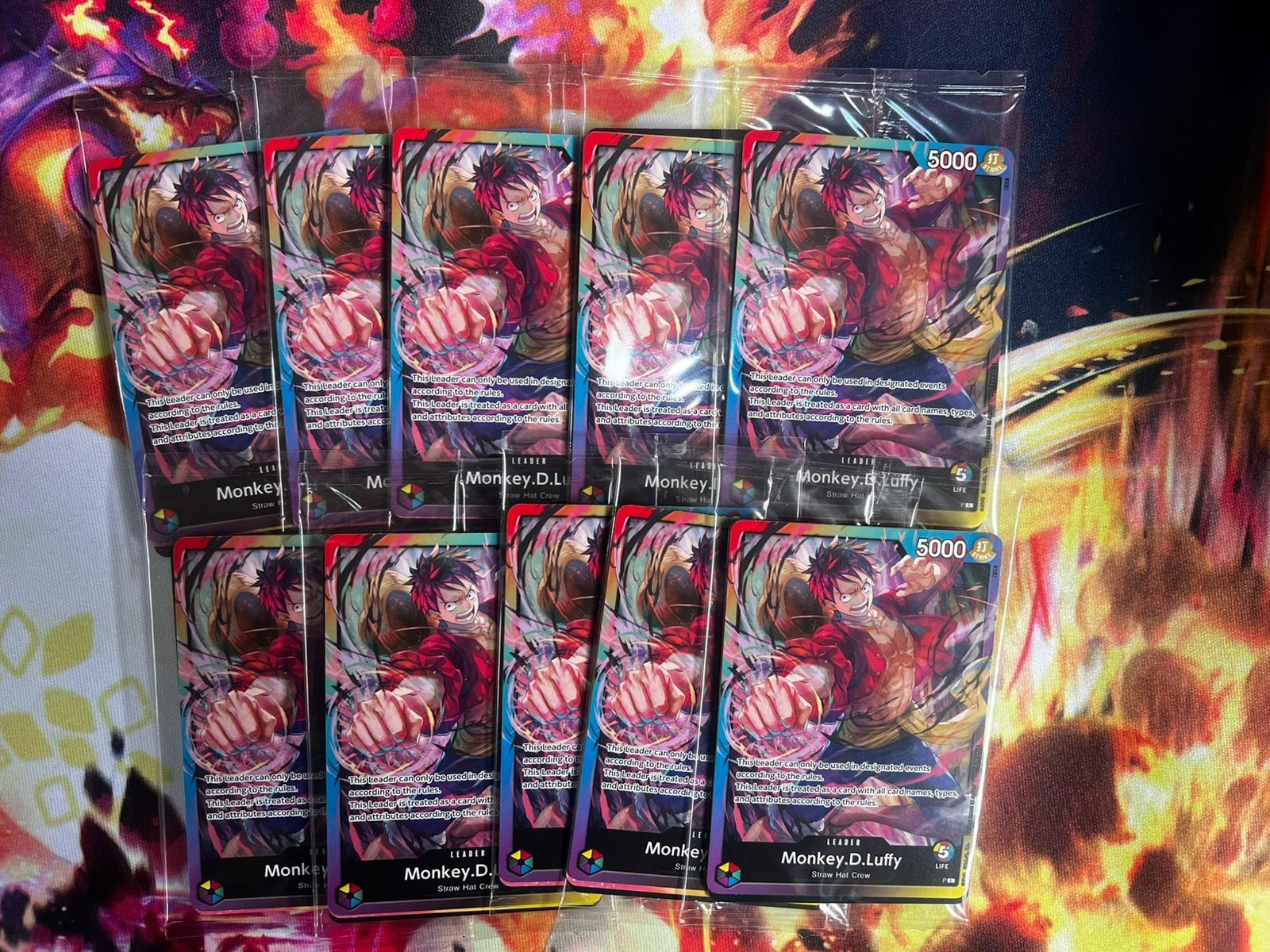 Lot of 10 SEALED 2nd Year Anniversary Sealed Promo Packs One Piece