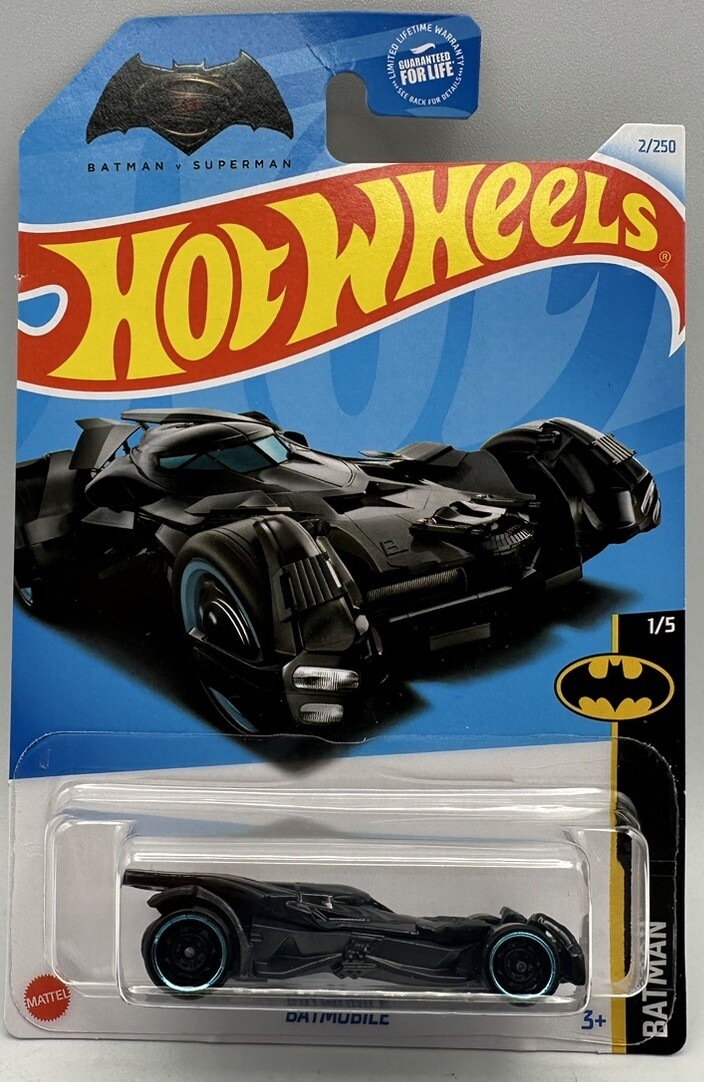Hot Wheels Batmobile Batman Mattel Brand New 2/250
