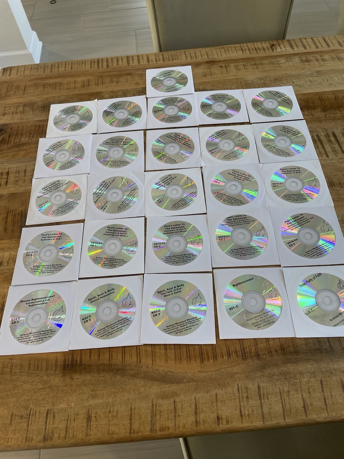 Andrew Wommack LOT of 25! Scriptures AUDIO CD Christian Teaching Bible