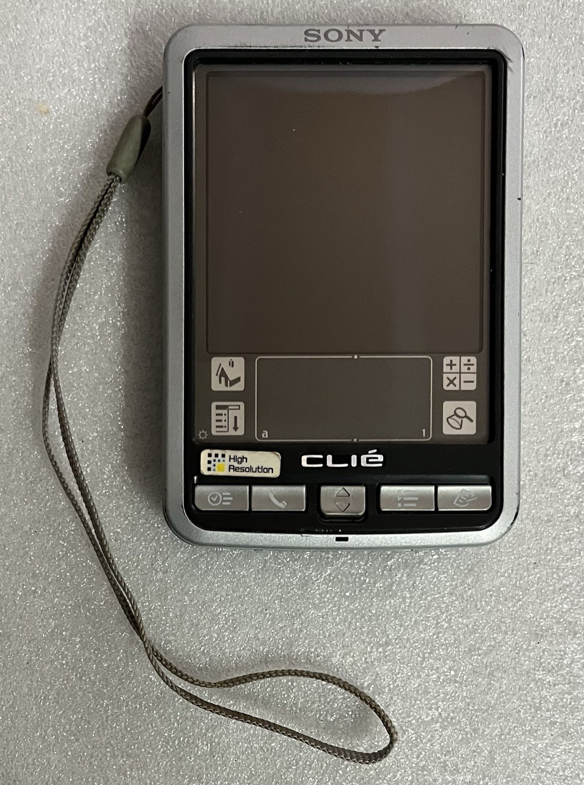 Sony Clie PEG-SJ22/U Palm Entertainment Organizer Untested With Battery & Stylus