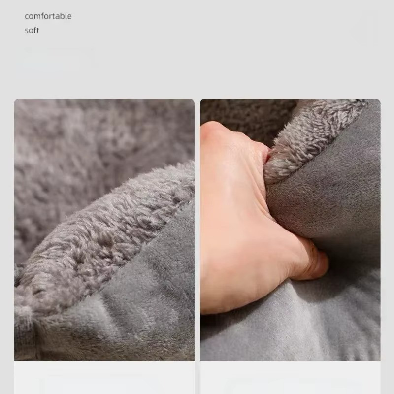 Cat & Dog Pet Bed House Cushion Winter Warm Basket Kitten Dog House Bed