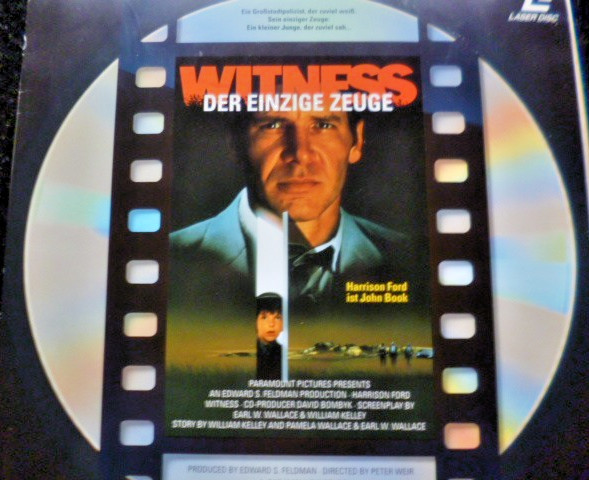 The Only Witness (LaserDisc) PAL Version Mint Condition
