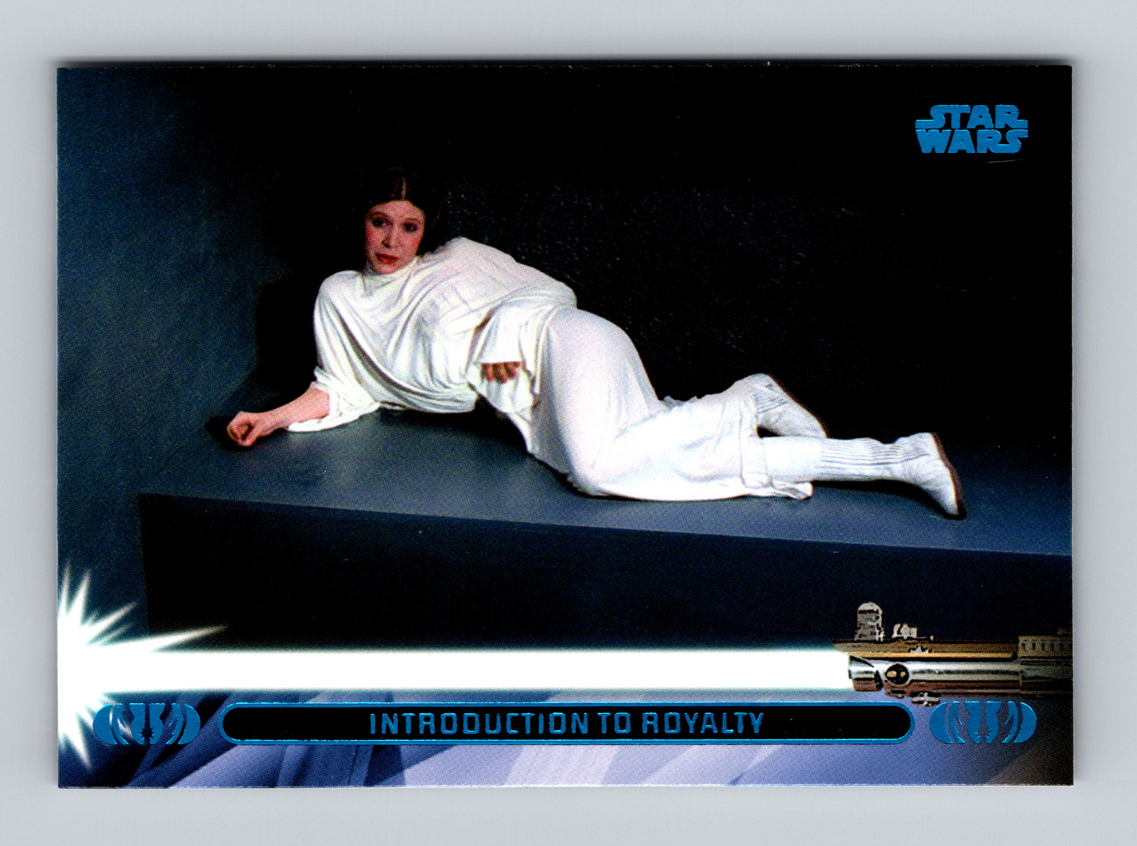 2013 Topps Star Wars Jedi Legacy: Blue Foil - 10L - INTRODUCTION TO ROYALTY