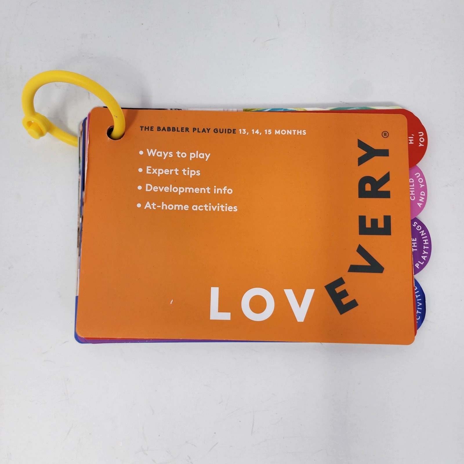 Lovevery Activity Booklet - 13, 14, 15 Month