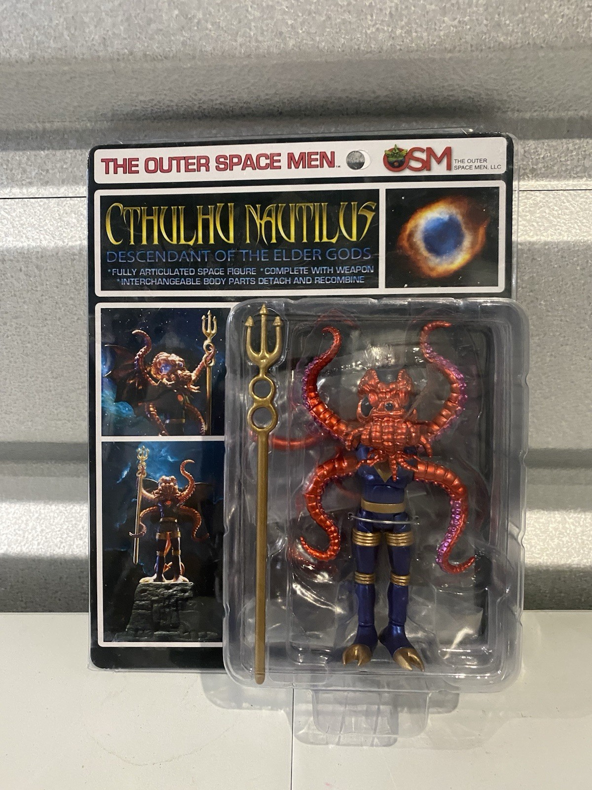 Four Horsemen The Outer Space Men Carded Figure Cthulhu Nautilus